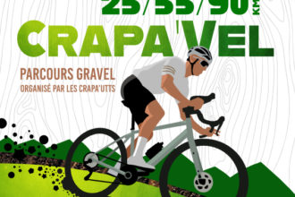 La CRAPA’Vel est une épreuve cycliste au départ de la Halles de Juillan (Place Antonin BETBEZE 65290 JUILLAN) sur route et chemins de type Gravel qui se déroulera le dimanche 16 Avril 2023 à partir de 9h.